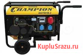 Бензиновый генератор Champion GG7501E-3 трехфазный Тюмень - изображение 1