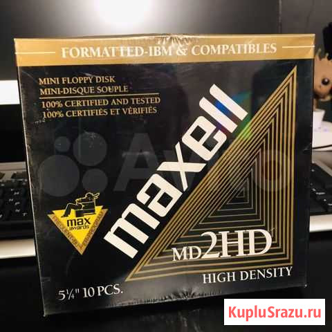 Дискеты 5,25 Maxell MD2HD Стерлитамак - изображение 1