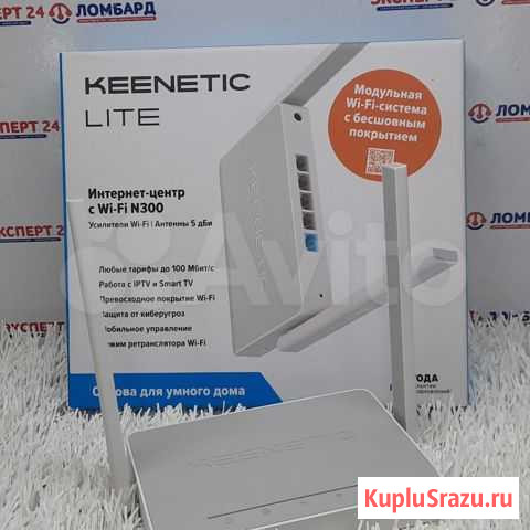 Wi-Fi роутер Keenetic Lite (Ч87) Йошкар-Ола - изображение 1