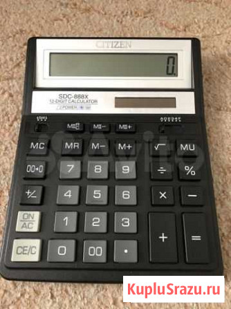 Калькулятор sitizen SDC-888X Новосибирск - изображение 1