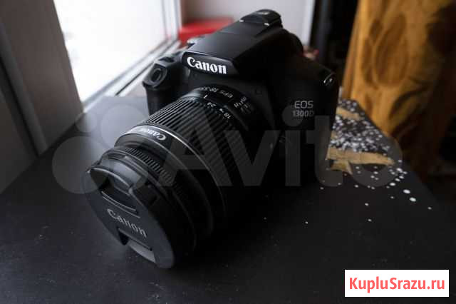 Canon 1300d kit 18-55 Киров - изображение 1