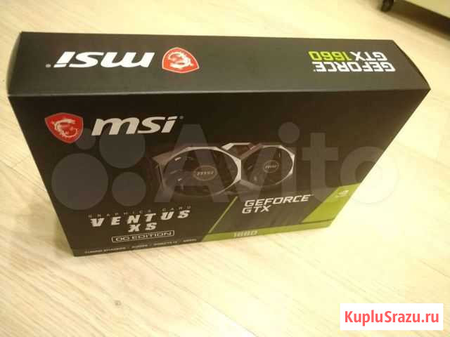MSI 1660 ventus XS 6gb новые Сочи - изображение 1