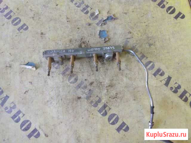 Рейка топливная (рампа) Toyota Corolla 150 Пермь - изображение 1