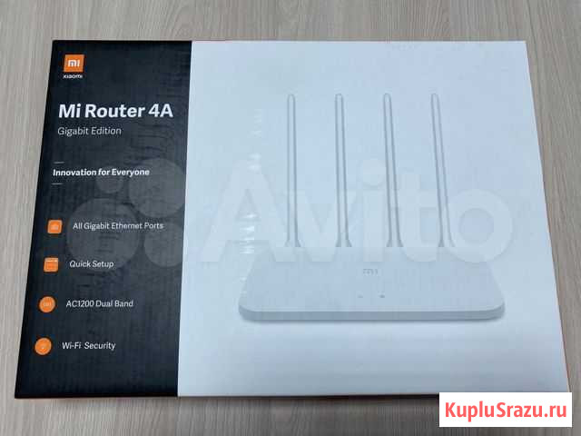 Wi-Fi роутер Xiaomi Mi WiFi Router 4A gigabit Гусь-Хрустальный - изображение 1