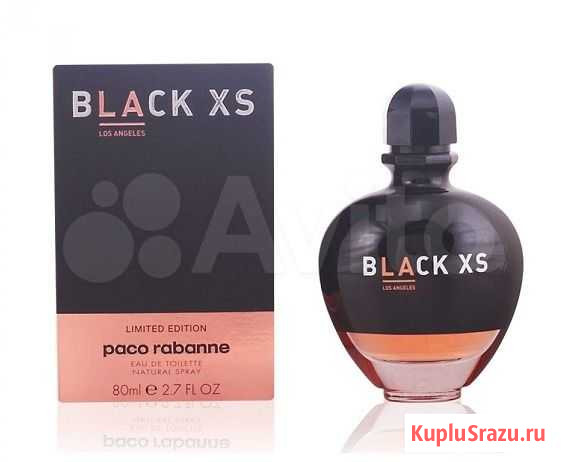 Paco Rabanne - Туалетная вода Black XS Los Angeles Челябинск - изображение 1