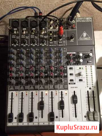 Behringer xenyx 1204 12-input 2/2-bus mixer Казань - изображение 1