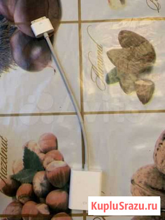 Переходник Apple 30pin на VGA (в сторону монитора) Москва - изображение 1