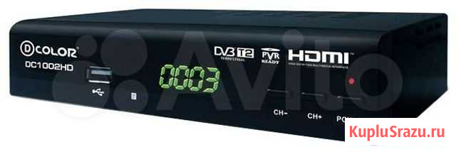 Тв приставка цифрового телевидения dexp hd1812p Омск - изображение 1