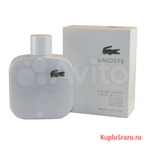 Парфюмерия магазин Le EAU DE lacoste L.12.12 blanc Краснодар - изображение 1