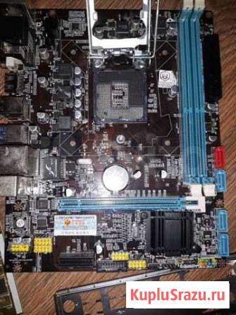 Материнская плата с сокетом 1155 (поврежден сокет) Санкт-Петербург - изображение 1