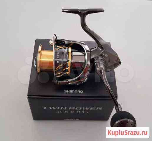 Катушка Shimano 20 Twin Power 4000PG (новая) Новосибирск