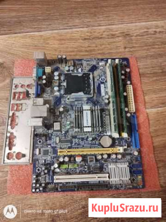 Материнская плата сокет 775 ddr2 Зеленодольск - изображение 1
