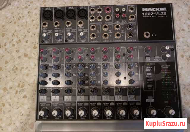 Микшерный пульт mackie 1202 VLZ3 Ростов-на-Дону - изображение 1