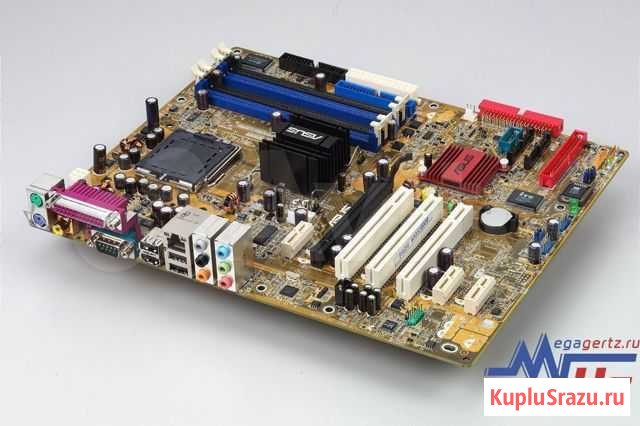 Мать asus P5GD2 LGA775 Сухой Лог - изображение 1