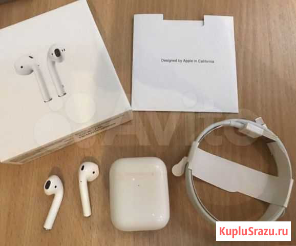 Беспроводные наушники apple airpods Астрахань - изображение 1