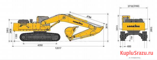 Экскаватор Lonking CDM6485H Абакан - изображение 1