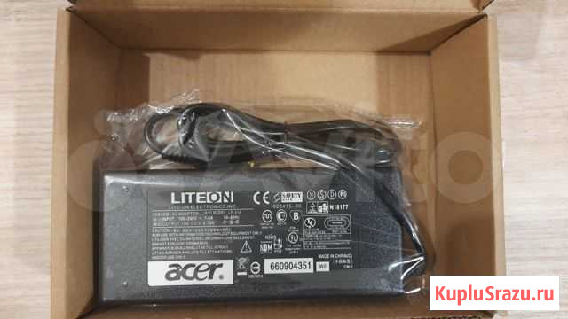 Блок Питания Ноутбук Acer 19V 4.7A 5,5*1,7 новый Калининград - изображение 1