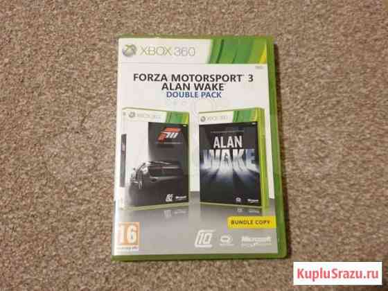 Forza motorsport 3 Alan Wake double pack xbox 360 Казань