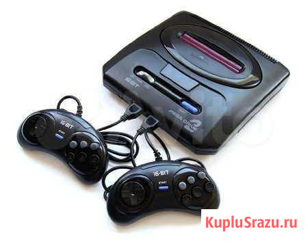 Sega Mega Drive 2 Original 16 BIT Краснодар - изображение 1
