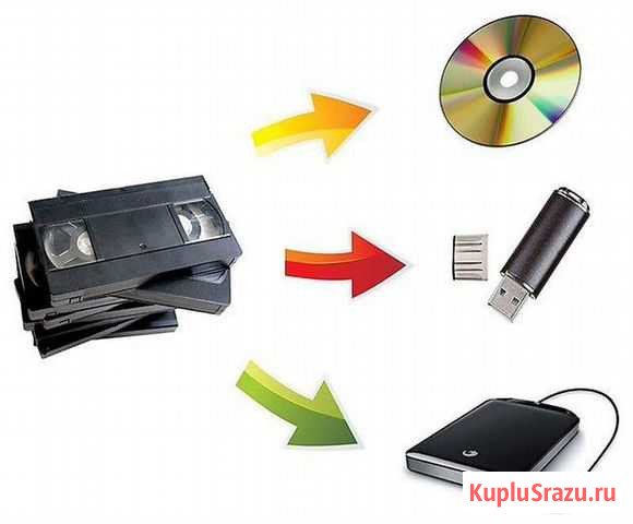 Оцифровка видео кассет (VHS) Горно-Алтайск - изображение 1