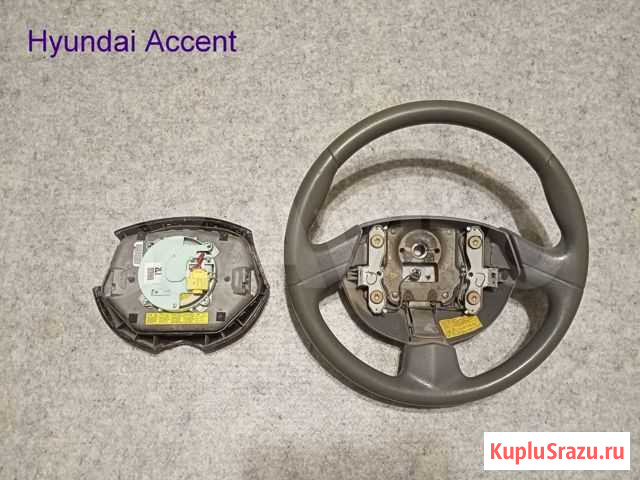 Руль Hyundai Accent Акцент (мт-3) Вельск - изображение 1