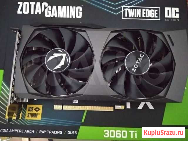 Zotac gaming GeForce RTX 3060 Ti Twin Edge OC Саратов - изображение 1