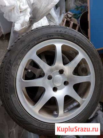 Диски всмпо r15 покрышки данлоп 195/50R15 Майкоп - изображение 1