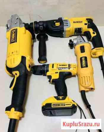Перфоратор+ушм-125/230+Шуруповёрт Dewalt Москва