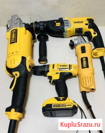Перфоратор+ушм-125/230+Шуруповёрт Dewalt Москва - изображение 1