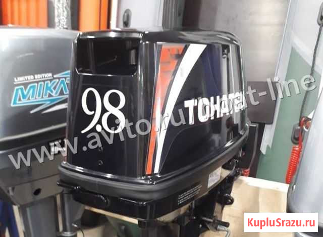 Лодочный мотор Tohatsu M 9.8 B S Б/У Санкт-Петербург - изображение 1