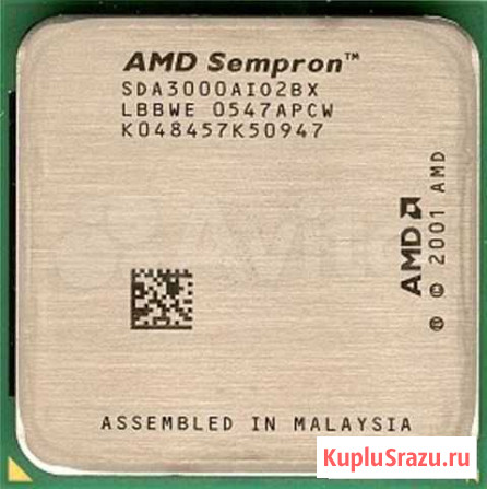 Процессор сокет 754 AMD Sempron 64 3000+ Краснодар - изображение 1