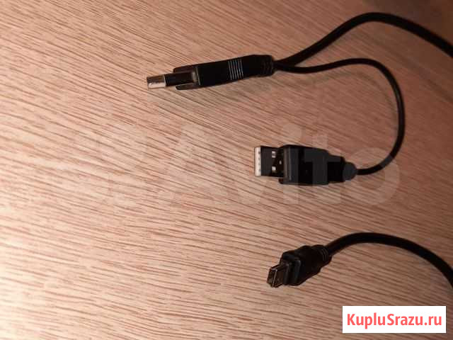 Кабель mini usb с разъемом доп питания Пушкино - изображение 1