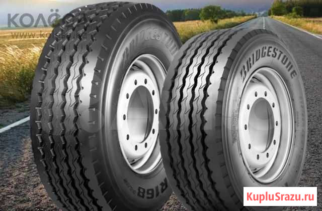 385/65 R22.5 Bridgestone R168 Бриджстоун прицеп Екатеринбург - изображение 1