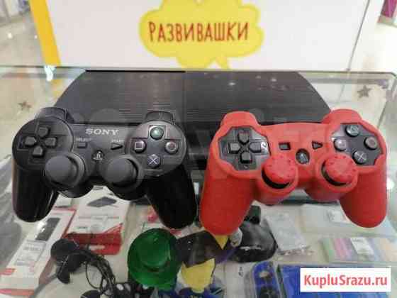 PlayStation 3 ss 500 Gb+2 джоя + 112 игр Хабаровск