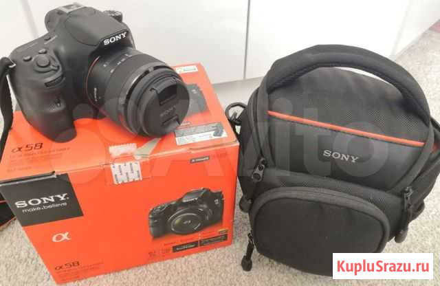 Sony slt-a58k + сумка Воронеж - изображение 1