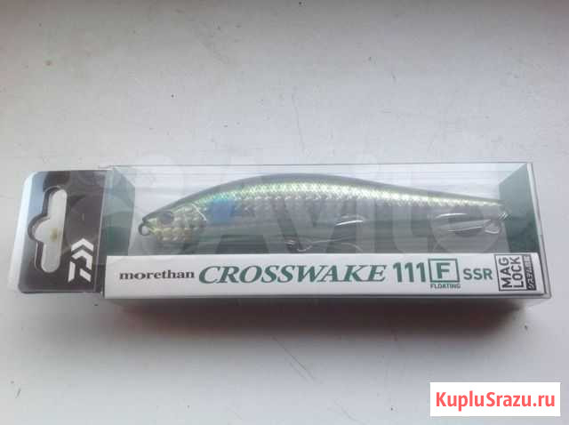 Воблер Daiwa morethan crosswake 111F SSR Новосибирск - изображение 1