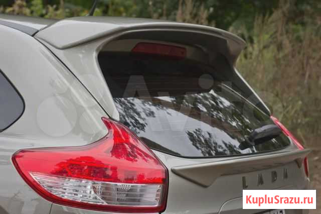 Спойлер нижний Чистое стекло LADA xray Тольятти - изображение 1
