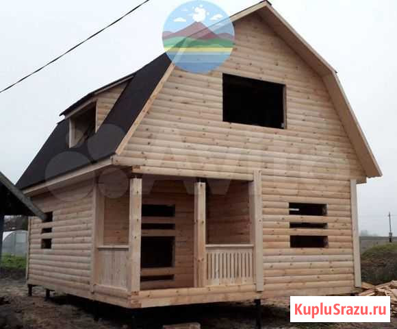 Сруб дома Луга - изображение 1