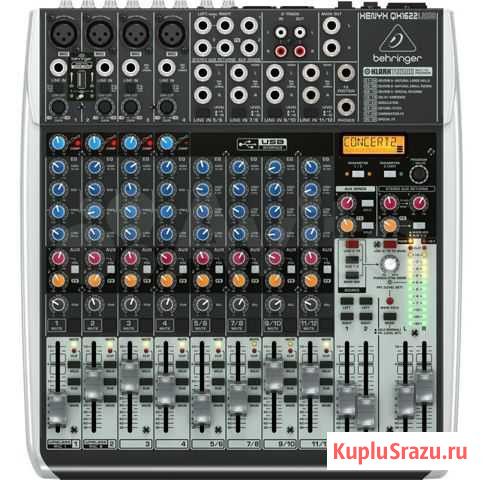 Микшер аналоговый behringer QX1622USB Москва - изображение 1