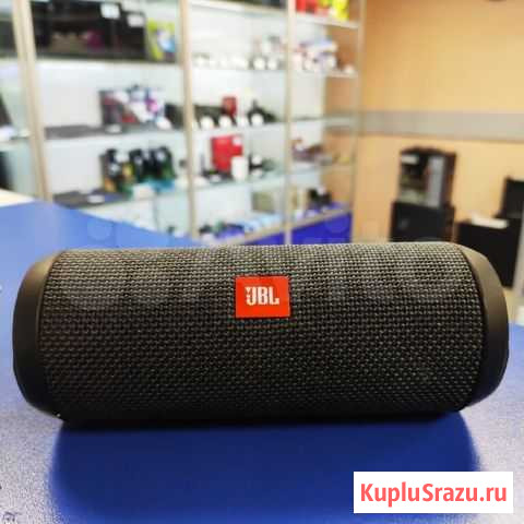 Портативная акустика JBL Flip Essential Black and Владимир - изображение 1