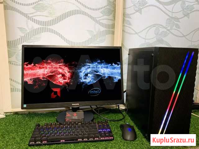 Игровой пк i5-8400 8gb ssd 120 gtx 1060 - 3 gb Воронеж - изображение 1