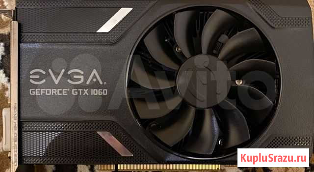 Видеокарта Evga Gtx 1060 6GB Воронеж - изображение 1