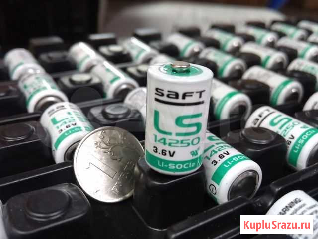 Батарейка Lithium 3.6V Saft 1/2AA (14250) Москва - изображение 1