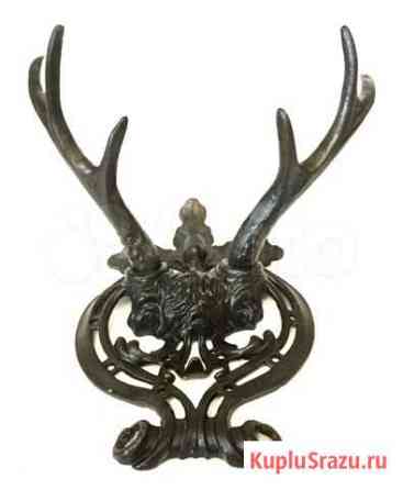 Каслинское литьё.Вешалка «Рога оленя».Куса.СССР Санкт-Петербург