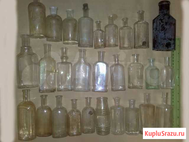 Царские аптечные и др. бутылки (флаконы) Санкт-Петербург - изображение 1