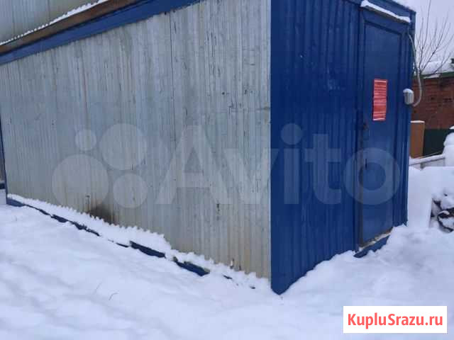 Бытовка с деревянной вагоночкой Заречье - изображение 1