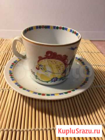 Кофейная пара из фарфора, лфз Петрозаводск - изображение 1