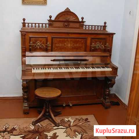 Антикварное пианино Emil Laemmerhirt 1889г Berlin Северская - изображение 1