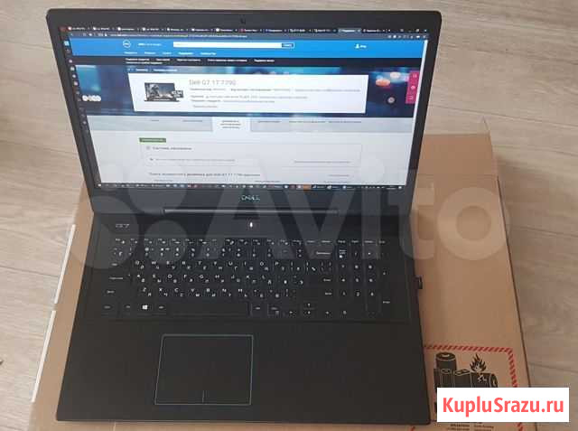 Мощный ноутбук 17.3 Dell G7 c i7-9750H и RTX2070 Новосибирск - изображение 1