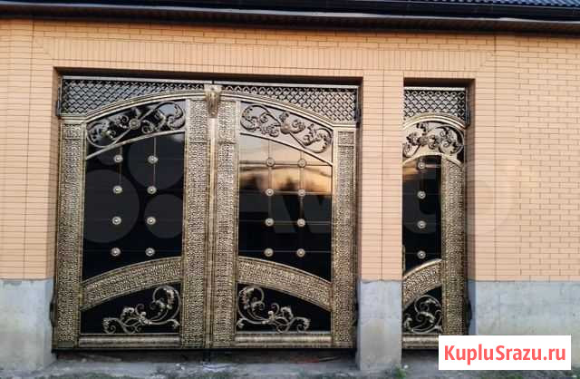 Ворота перила кованые на заказ N1 Кизляр - изображение 1